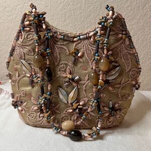 Mary Frances Beaded Floral
Shoulder Bag | Y2K Boho
Evening Handbag